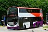 Thumbnail: SBS2X — A Volvo B9TL (Wright) double-deck bus serving commuters on service 85 under current bus operator Go-Ahead Singapore in September 2016.
